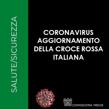 Coronavirus – Aggiornamento della Croce Rossa Italiana