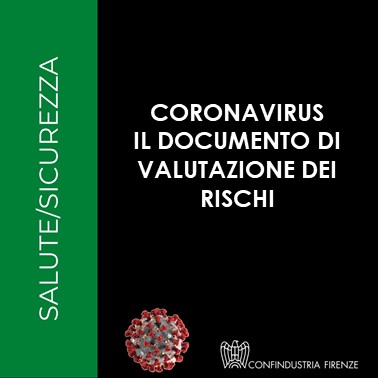 Coronavirus – Il documento di valutazione dei rischi