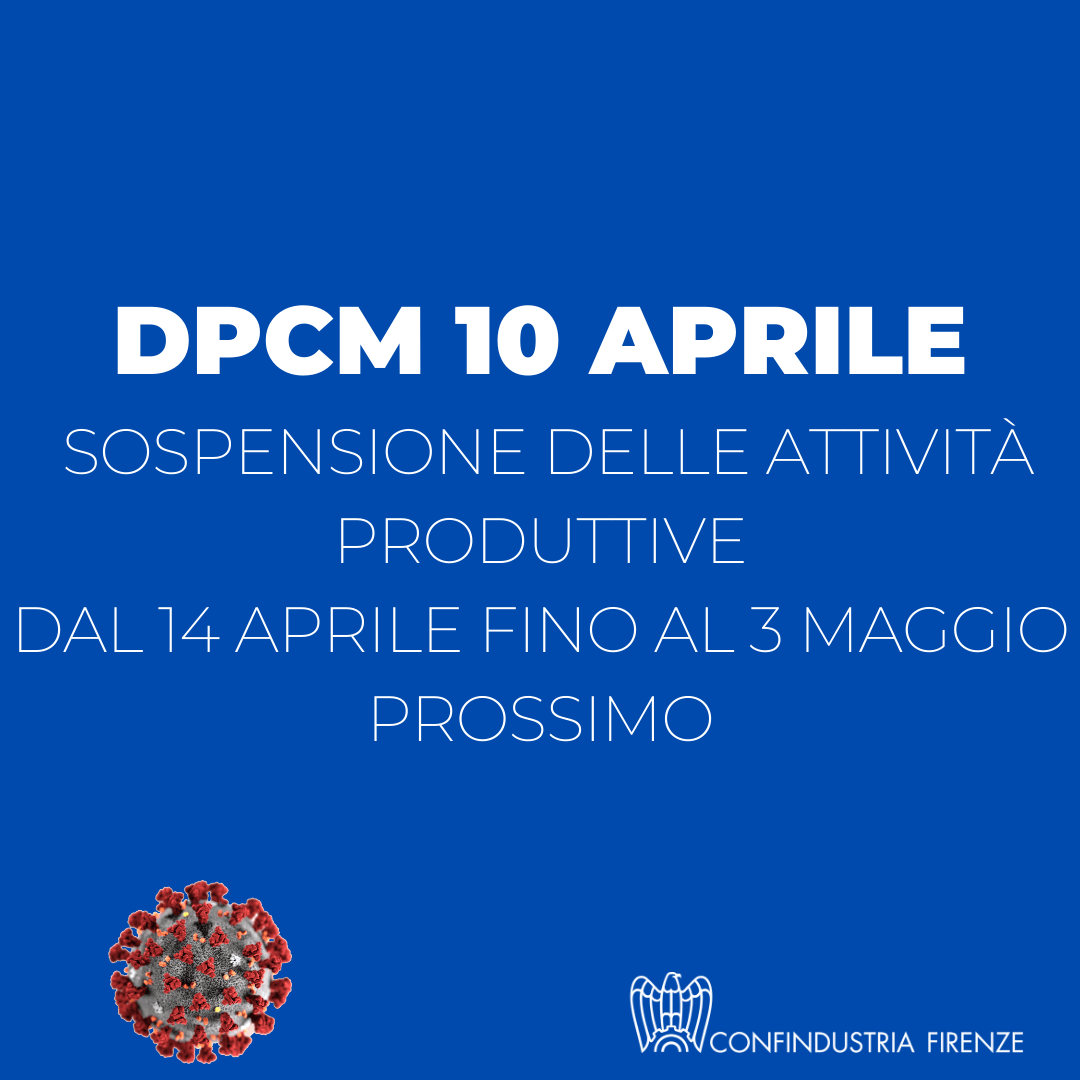 DPCM 10 aprile