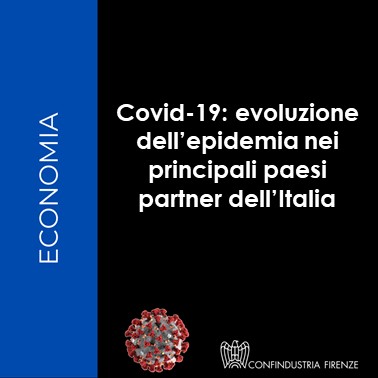 Covid-19: evoluzione dell’epidemia nei principali paesi partner dell’Italia