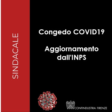 Congedo COVID19 – aggiornamento dall’INPS