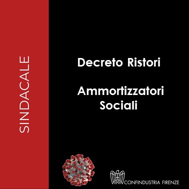 Ammortizzatori Sociali – Decreto Ristori