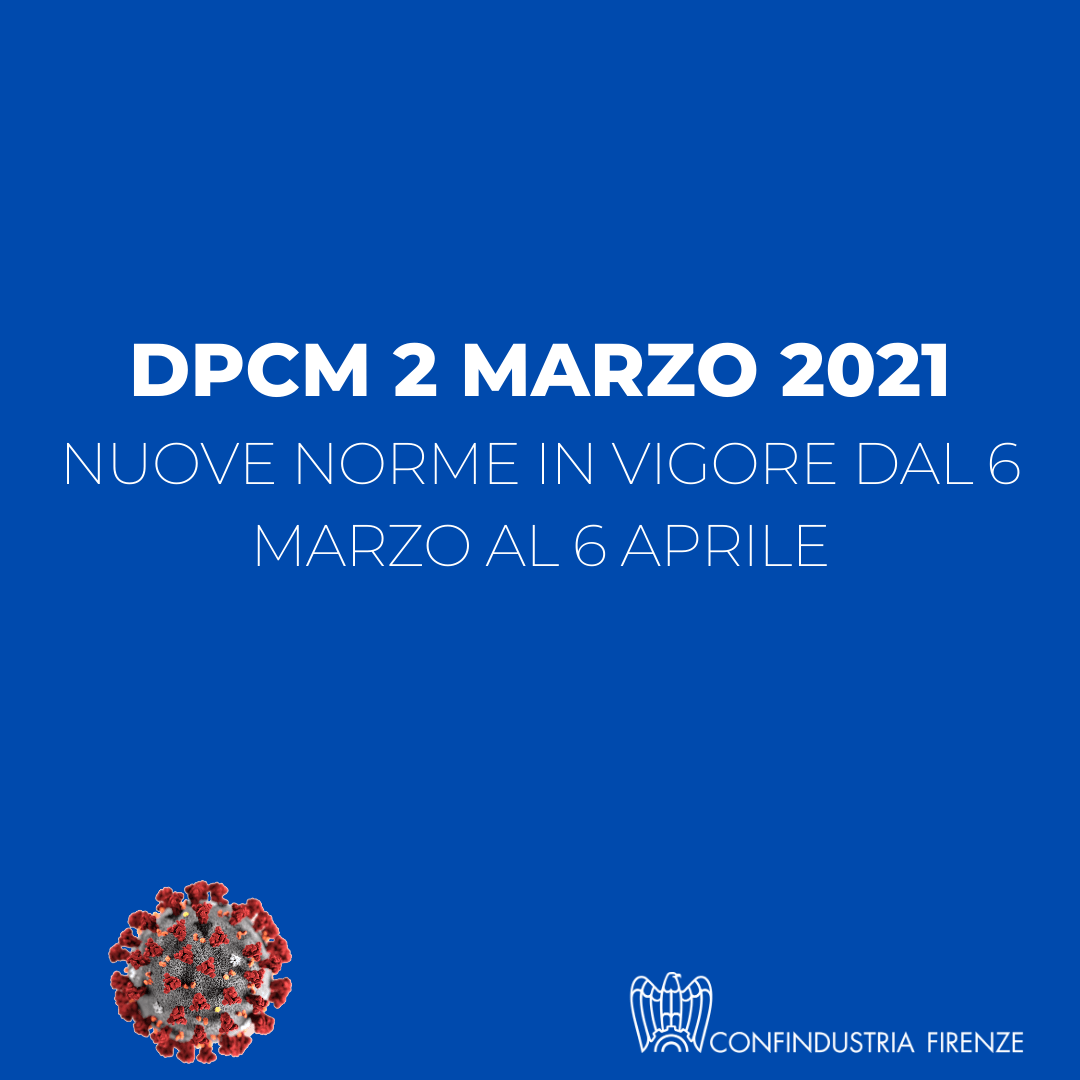Dpcm 2 marzo 2021