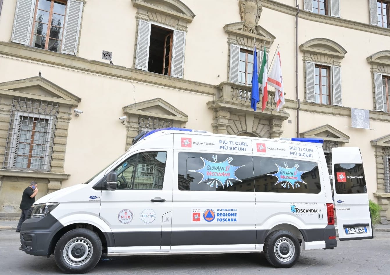 Venerdì il camper vaccinale della Regione Toscana sarà al Terrafino