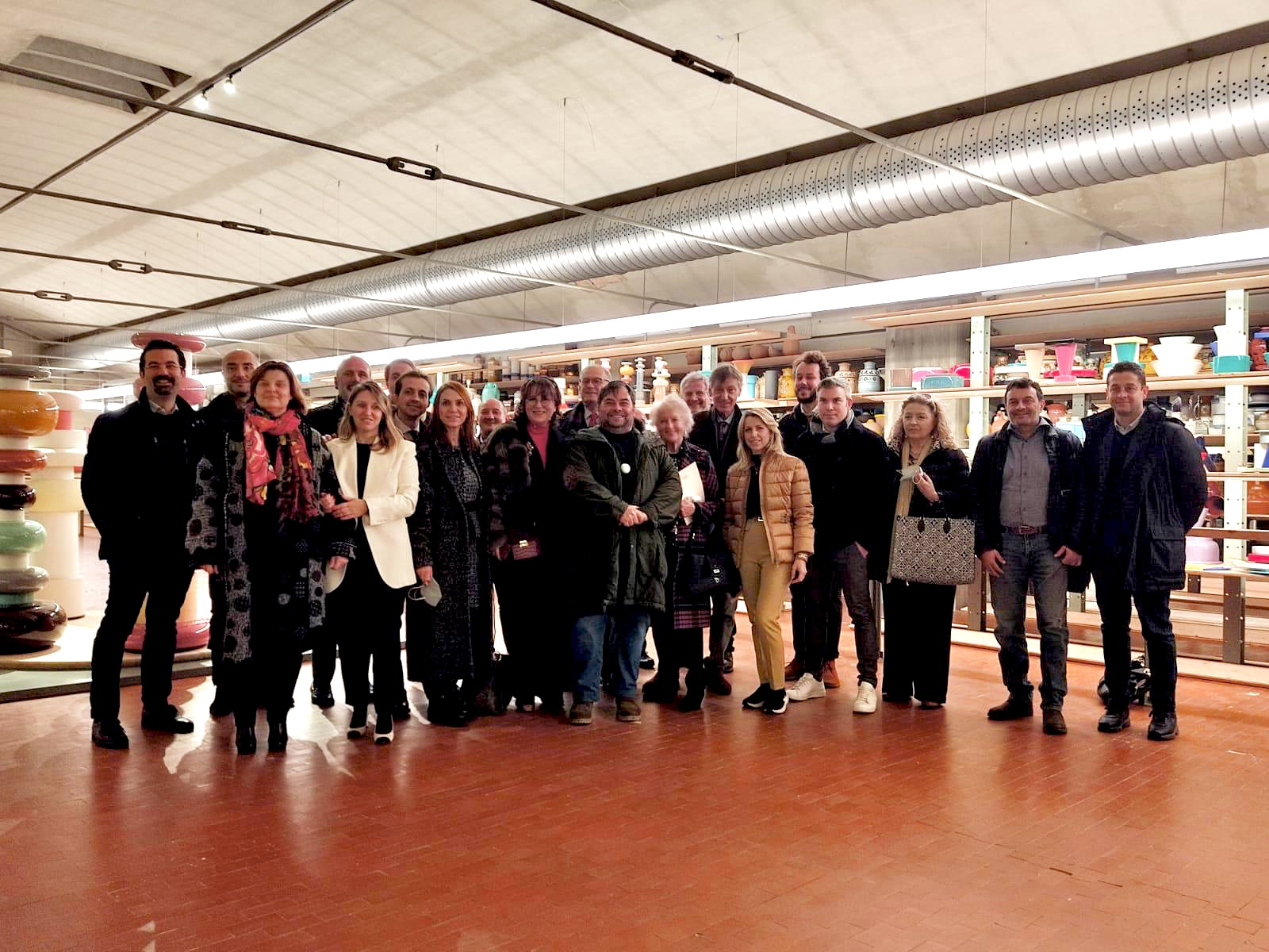 Al Museo Artistico Industriale Bitossi, il primo incontro del nuovo il consiglio direttivo della Sezione Empolese Valdelsa di Confindustria Firenze