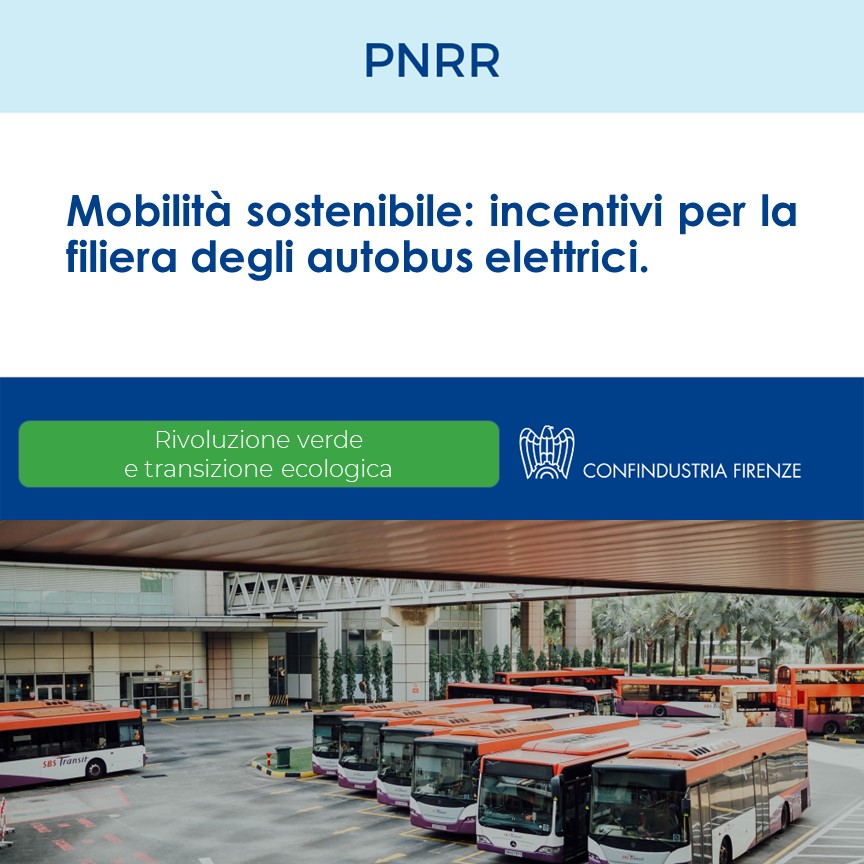 Mobilità sostenibile: incentivi per la filiera degli autobus elettrici.