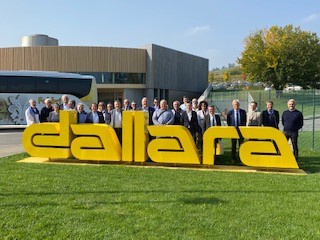 La sezione metalmeccanica in visita a Dallara group