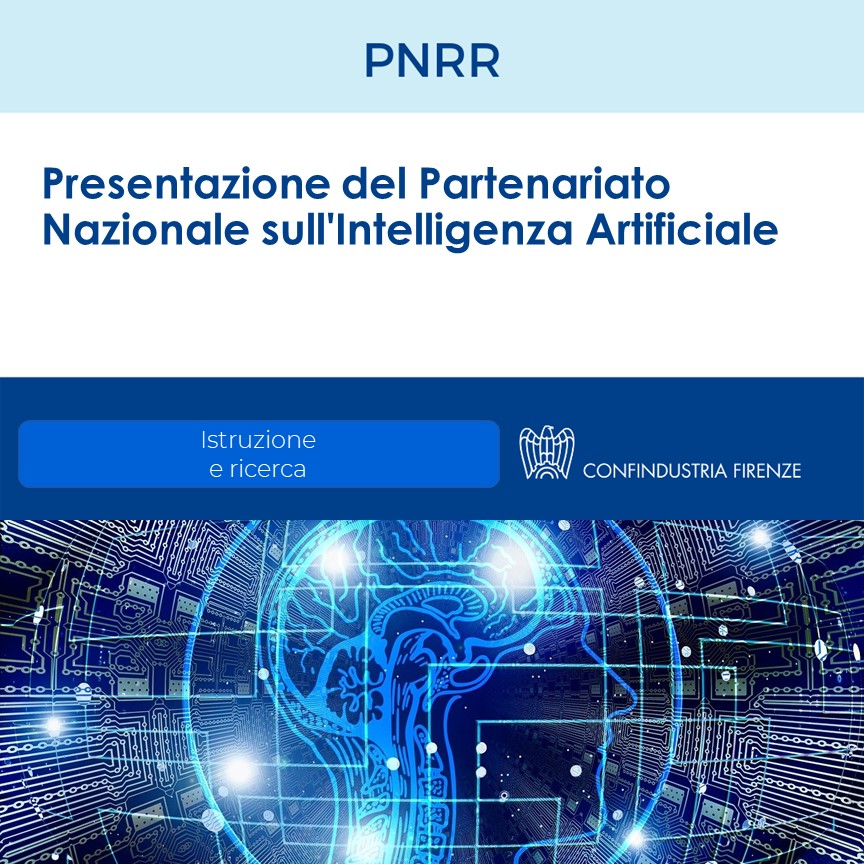Presentazione del Partenariato Nazionale sull’Intelligenza Artificiale
